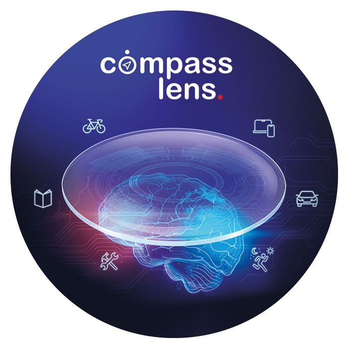 compass lens